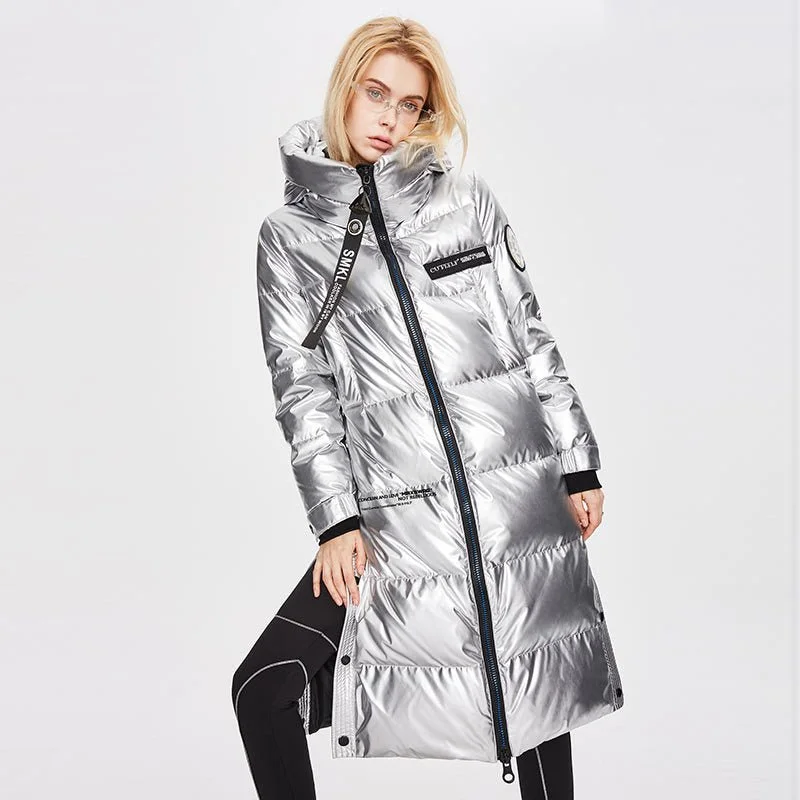 women’s handbags with comfortable straps -Winter Jacket For Women Long Puffer Coat