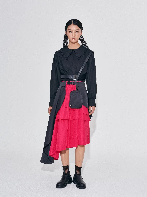 women’s stylish outerwear for chilly days -Ladies Pocket Skirt