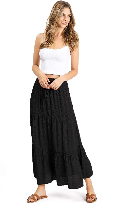 chic dresses for women’s summer evenings -Tempo Maxi Skirt